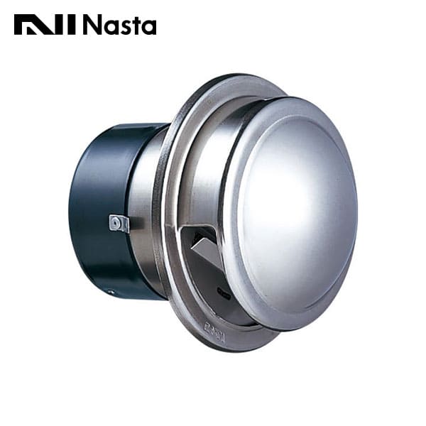 【KS-8660SHD】Nasta キョーワナスタ 屋外換気口 ステンレス 耐雨タイプ 防火ダンパー付 スパイラル管(内径φ150)