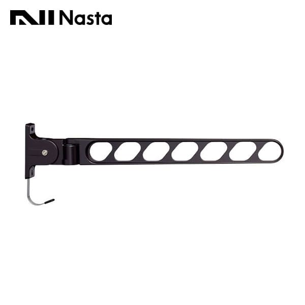 【KS-DA452ABN-DB】Nasta キョーワナスタ 室外物干 折りたたみ納める印字機 L\u003d450粍 うす暗いブロンズ 2本入り口・入口
