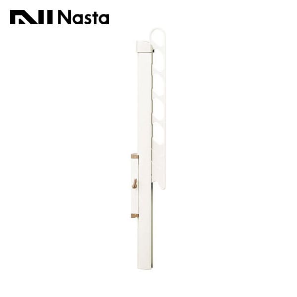 【KS-DA556ASPN-W】Nasta キョーワナスタ 屋外物干 上下可動タイプ L\u003d506mm ホワイト 2本入り