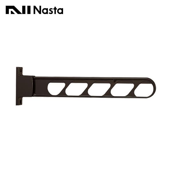 【KS-DA557AB-DB】Nasta キョーワナスタ 屋外物干 L\u003d550mm ダークブロンズ 2本入り