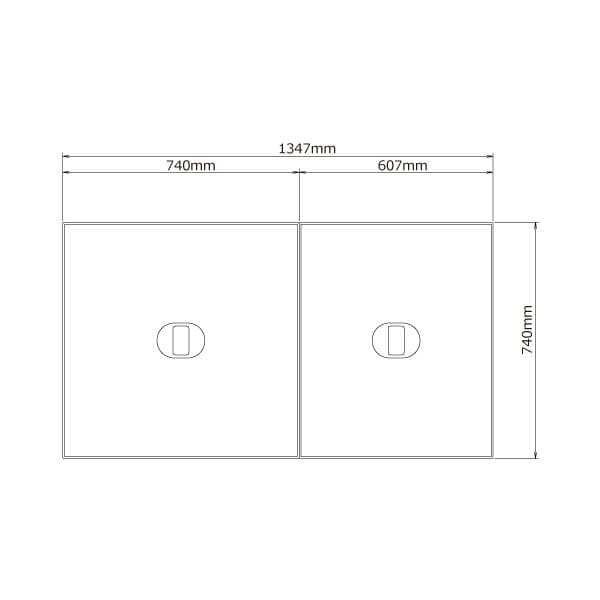 【KHHSH05】ノーリツ 手持ち部分付き添い人断熱ふろ上蓋 (FD-SYB1678RT-WH/SB KHH) 取り合わせ2枚 二階建てバスお座敷 風呂フタ NORITZ