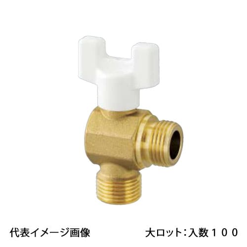【AL1-13】オンダ製作所 ボールバルブ AL1型 Gねじ×Gねじ 呼び径1/2 大ロット 入数:100 81,312円