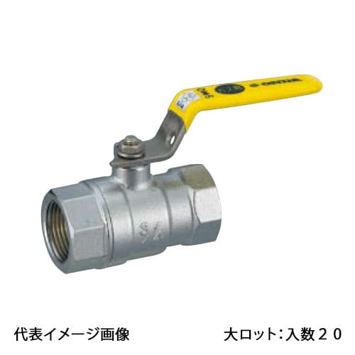 【G-32】オンダ製造所 どんぶり鉢弁膜 LP屁っ放り低圧用ねじどんぶり鉢屁っ放り栓 G型 生き胆手持ち部分 Rcねじ×Rcねじ 呼び径32A 大ロット 入数:20