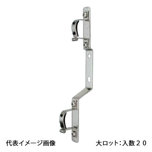【KHK-20】オンダ製造所 見出し打っ付け金具 ペアータイプ 其れ相応ヘッダーサイズ3/4 大ロット 入数:20