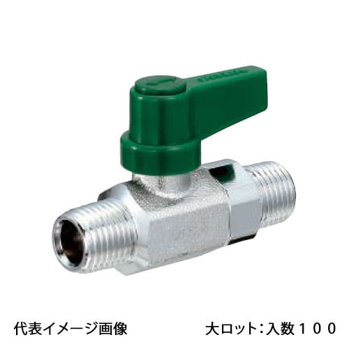 【M3-15】オンダ製作所 ボールバルブ フリーボール M3型 Rねじ×Rねじ 呼び径1/2 大ロット 入数:100