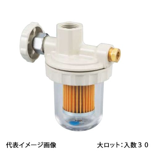 【OF-100LVC】オンダ製作所 オイルストレーナ Rc1/2×Φ8 大ロット 入数:30