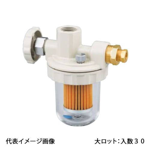 【OF-100LVE】オンダ製作所 オイルストレーナー Rc1/2×Rc1/2 大ロット 入数:30