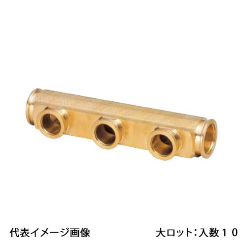 【QH4-2005-S】オンダ製造所 QH4型 クイックヘッダー QF20×QF14 5連 大ロット 入数:10