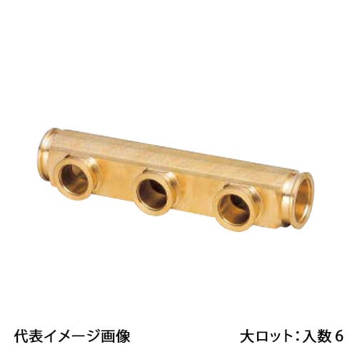 【QH4-2007-S】オンダ製造所 QH4型 クイックヘッダー QF20×QF14 7連 大ロット 入数:6
