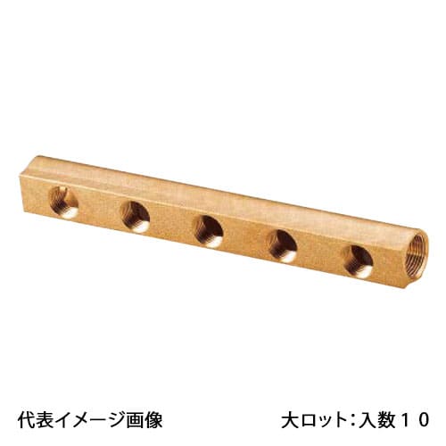 【SRH-2002】オンダ製造所 SRH型 見出し IN Rc3/4×OUT Rc1/2 2連 大ロット 入数:10