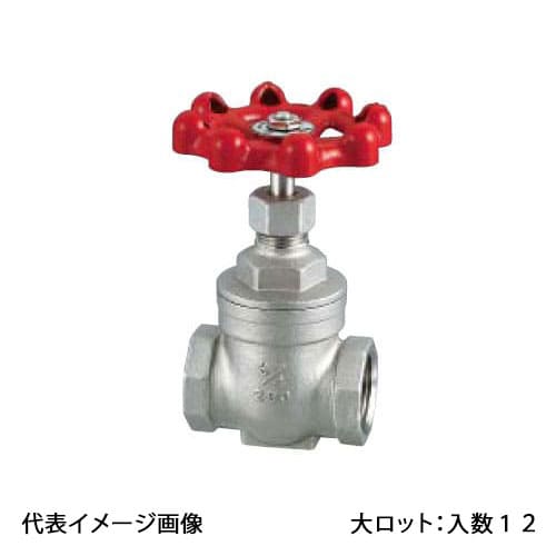 【SVG-32】オンダ製作所 SVG型 ゲートバルブ Rcねじ×Rcねじ 316系 呼び径1 1/4 大ロット 入数:12 82,783円