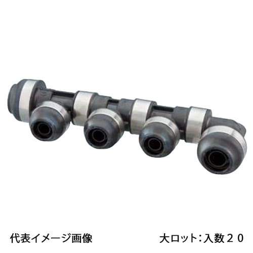 【WH1A-BF04】オンダ製造所 BF型 回転させる見出し IN16A×OUT16A･13A PEX用 かかわり合い数3 大ロット 入数:20