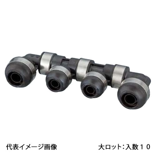 【WH1A-FF09】オンダ製作所 FF型 回転ヘッダー IN16A×OUT16A・13A PEX用 連結数9 大ロット 入数:10