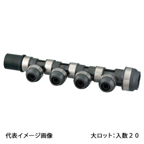 【WH1A-JC05】オンダ製造所 JC型 回転させる見出し IN HIVP20×OUT20A･13A PEX用 継ぎ合わせる数3 大ロット 入数:20 その他-木材・建築資材・設備
