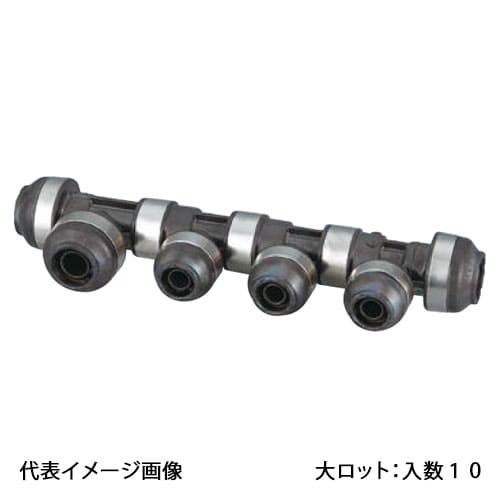 【WH1A-NB10】オンダ製造所 NB型 回転させる見出し IN16A×OUT16A･13A PEX用 継ぎ合わせる数8 大ロット 入数:10 その他-配管資材