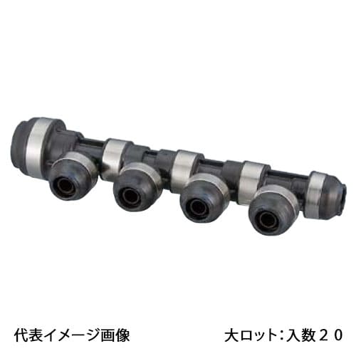 【WH1C-CA07】オンダ製作所 CA型 回転ヘッダー IN20A×OUT13A PB用 連結数5 大ロット 入数:20