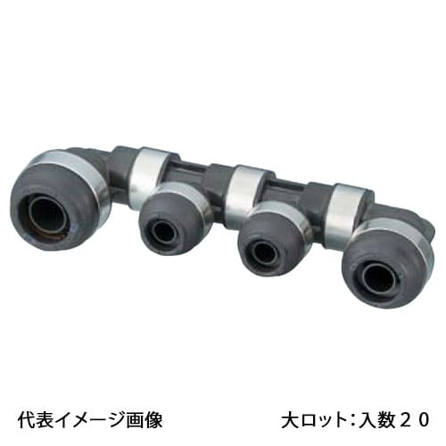 【WH1C-GF03】オンダ製作所 GF型 回転ヘッダー IN20A×OUT16A･13A PB用 連結数3 大ロット 入数:20