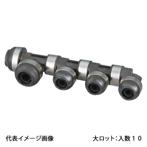 【WH1C-NE09】オンダ製作所 NE型 回転ヘッダー IN16A×OUT16A･13A PB用 連結数7 大ロット 入数:10