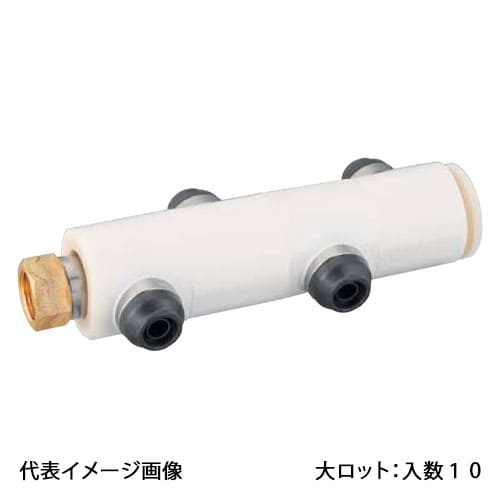 【WHSA1-5E05】オンダ製作所 WHS1-5E型 回転ヘッダーセット IN Rc3/4×OUT13A 10mm保温材 分割型 連結数4 大ロット 入数:10