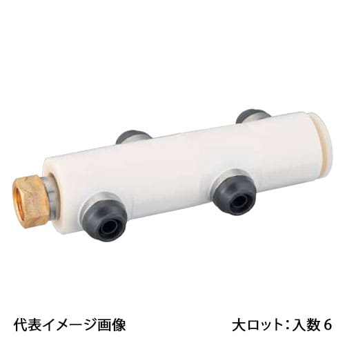 【WHSA1-5E07】オンダ製作所 WHS1-5E型 回転ヘッダーセット IN Rc3/4×OUT13A 10mm保温材 分割型 連結数6 大ロット 入数:6|リホームストア店