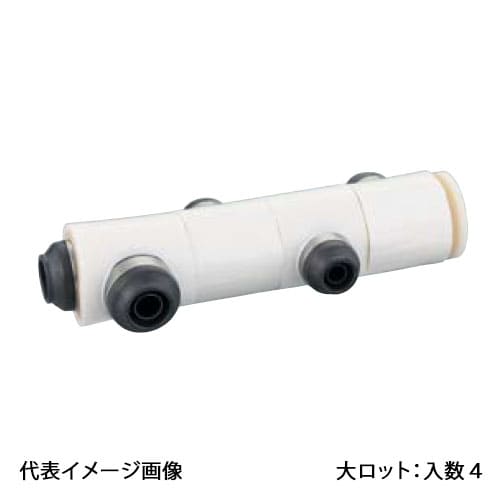 【WHSA1A-NE11】オンダ製作所 WHS1-NE型 回転ヘッダーセット IN16A&times;OUT16A･13A 10mm保温材 分割型 PEX用 連結数10 大ロット 入数:4｜リホームストア店