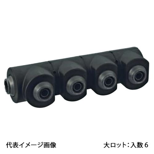 【WHSU1-AE09】オンダ製作所 WHSU1-AE型 回転ヘッダー･ウレタン保温材付 IN13A×OUT13A 連結数8 大ロット 入数:6