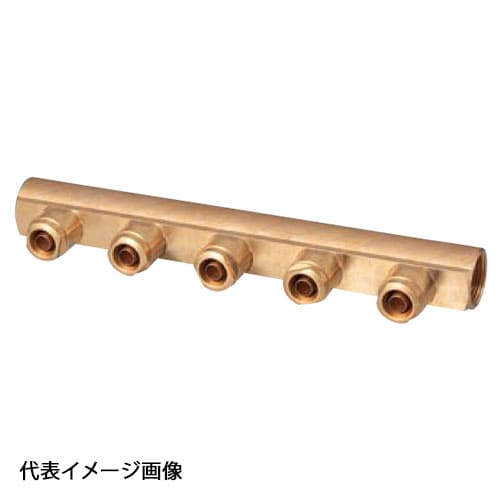 【WH-2005-10-S】オンダ製作所 WH型 ダブルロックヘッダー Rc3/4×10A 5連ヘッダー バラ売