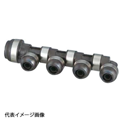 【WH1A-CE07】オンダ製作所 CE型 回転ヘッダー IN20A×OUT13A PEX用 連結数6 バラ売
