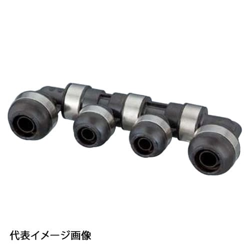 【WH1A-FF05】オンダ製作所 FF型 回転ヘッダー IN16A×OUT16A･13A PEX用 連結数5 バラ売