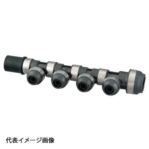 【WH1A-JC11】オンダ製作所 JC型 回転ヘッダー IN HIVP20×OUT20A･13A PEX用 連結数9 バラ売