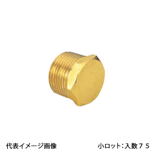 【OS-077】オンダ製作所 プラグ 呼び径3/4 金属管継手 小ロット 入数:75|リホームストア店