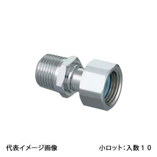 【os-398M】オンダ製造所 中毒者付アダプタ 呼び径1 メッキ付 金属元素管あと継ぎ 小ロット 入数:10