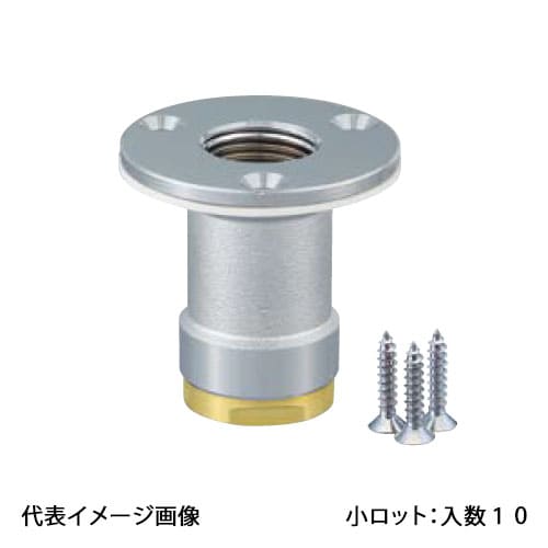 【WJ17-1310-S】オンダ製作所 ダブルロックジョイント WJ17型 配管アダプター 黄銅 φ50 Rc1/2×10A 小ロット 入数:10