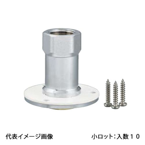【WJ46-1313M-S】オンダ製作所 ダブルロックジョイント WJ46型 床取出しアダプター Φ58 Rc1/2&times;13A 小ロット 入数:10｜リホームストア店