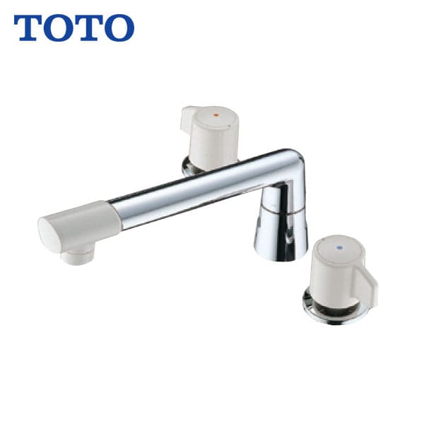 楽天市場】【送料無料】【TBJ20S】TOTO 台付2ハンドル混合水栓 浴室