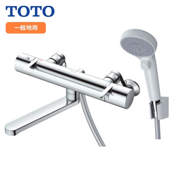 【TBV03415J1】TOTO 壁付サーモスタット混合水栓 GGシリーズ アーチハンドル コンフォートウエーブ クリック 旧品番TBV03415J
