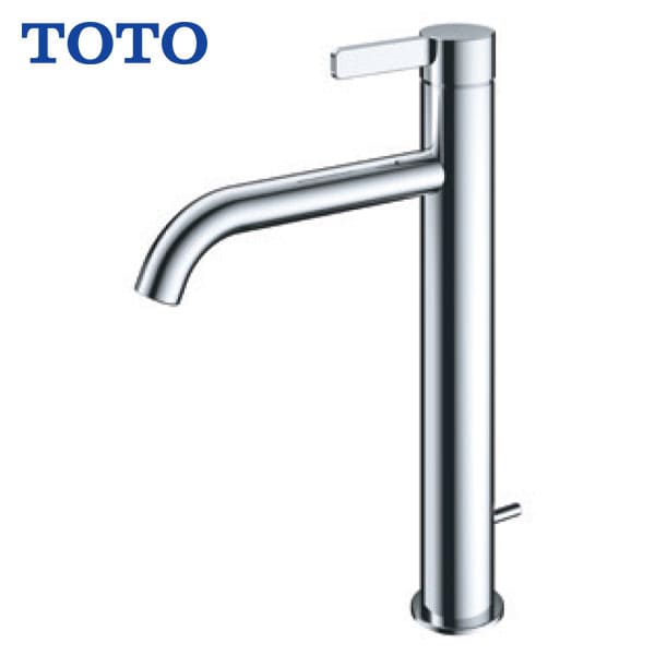【TLG11305J】TOTO 台付シングル混合水栓 GFシリーズ スパウト170mm ワンプッシュ式 32,504円