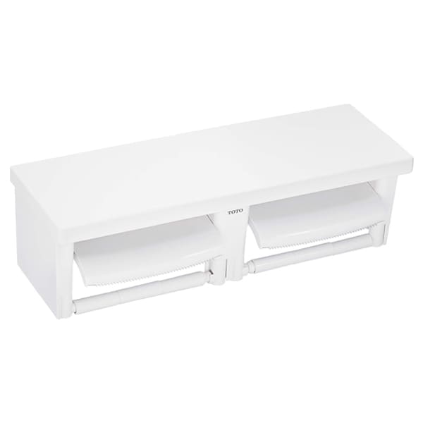 楽天市場】【YH403FW】TOTO 棚付二連紙巻器 ペーパーホルダー