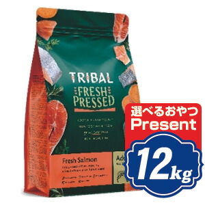 【最大10％OFFクーポン配布中】 トライバル ドッグ フレッシュサーモン 12kg TRIBAL ドッグフード 【正規品】