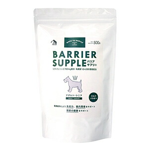 【最大限度10％OFF引き換え証散り散り中】 バリアサプリ 成年者年がしら 500g （犬用加えること）