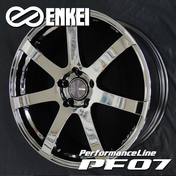 ENKEI pf07 18インチ　pcd100 タイヤホイールセット ENKEI エンケイ PerformanceLine パフォーマンスライン PF07