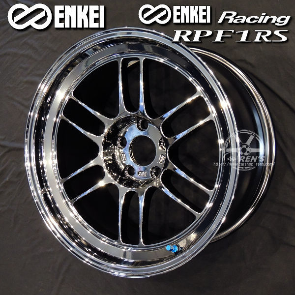 送料無料 WRX STI （VAB / VABD）S4 ENKEI エンケイ レーシングRPF1 SBC（メッキ） 8.5J +40 5穴PCD114.3 245/40R18 ヨコハマタイヤ