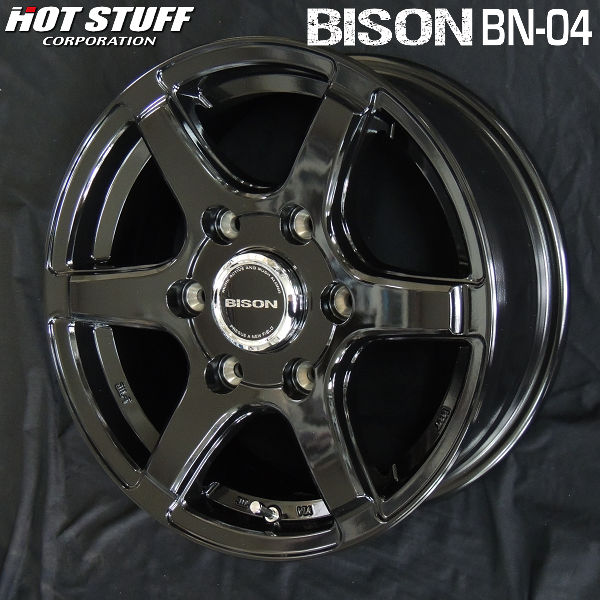 BISON BN01中古アルミホイール キャラバン メタリックブラック 4枚 楽天市場】bison bn－01の通販