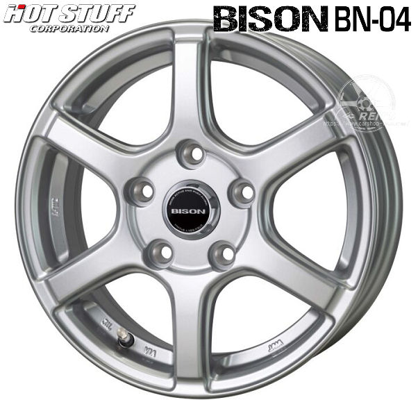 送料無料タウンエースバン タウンエーストラック などにバイソン BN-04シルバー14インチ5.0J +45 5穴 PCD114.3 JWL-T 荷重対応新品アルミホイール 4本|カーショップREN’S