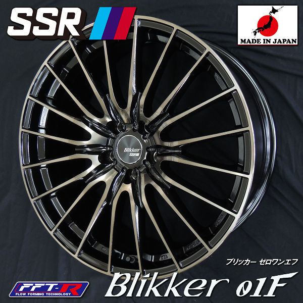 専用出品です。　 SSR Blikker 01M 19インチ　ホイールセット 楽天市場】【新品ホイール 1本（交換、補修用）】SSR ブリッカー
