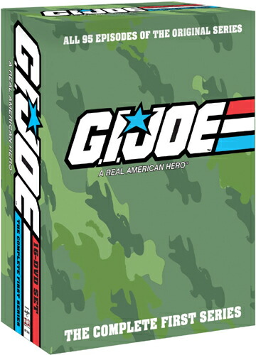 SALE OFF！新品北米版DVD！【G.I.ジョー シーズン1（全95話）】 G.I. Joe A Real American Hero: The Complete First Series！画像