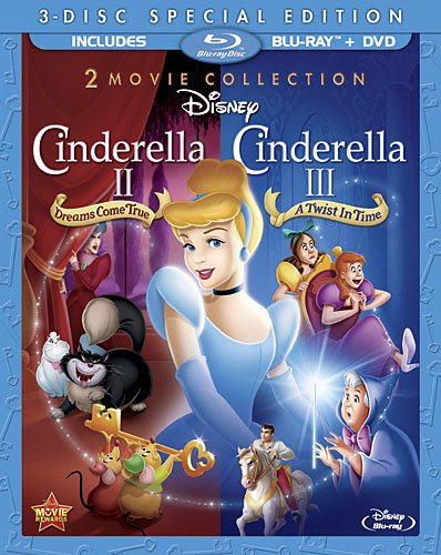 楽天市場 Sale Off 新品北米版blu Ray シンデレラ2 シンデレラiii 戻された時計の針 Cinderella Ii Dreams Come True Cinderella Iii A Twist In Time Three Disc Blu Ray Dvd Combo In Blu Ray Packaging Rgb Dvd Store Sports Culture