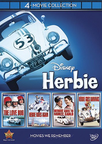 新品北米版DVD！＜『ラブ・バッグ』『続ラブ・バッグ』『ラブバッグ／モンテカルロ大爆走』『ビバ！ラブ・バッグ』 ＞ Herbie: 4-Movie Collection！画像