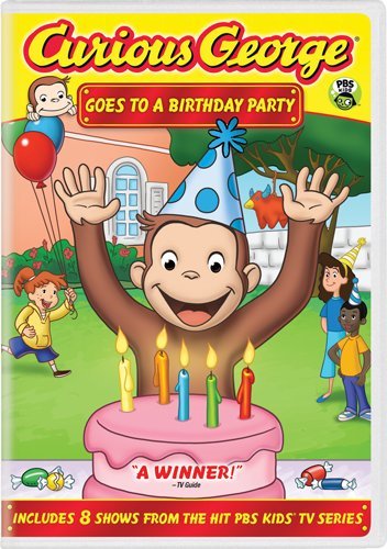 楽天市場 Sale Off 新品北米版dvd おさるのジョージ Curious George Goes To A Birthday Party Rgb Dvd Store Sports Culture