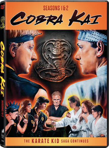 新品北米版DVD!【コブラ会 シーズン1&シーズン2】 Cobra Kai: Season 1 And Season 2!<『ベスト・キッド』続編>